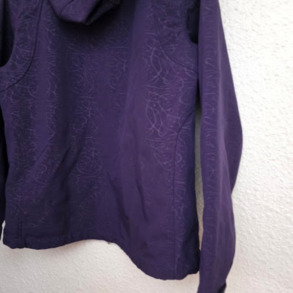 Double Diamond Abstract Softshell Jacket In Purpl… - image 7